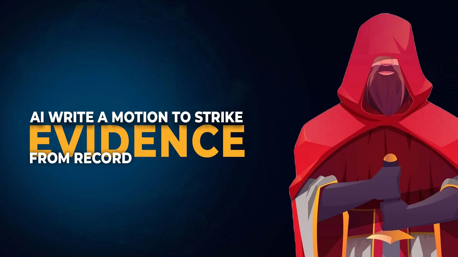 AI Write a Motion to Strike Evidence from Record