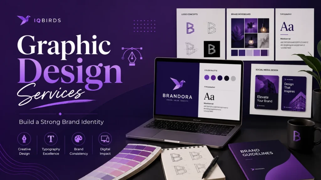 Graphic Design Services to Build a Strong Brand Identity
