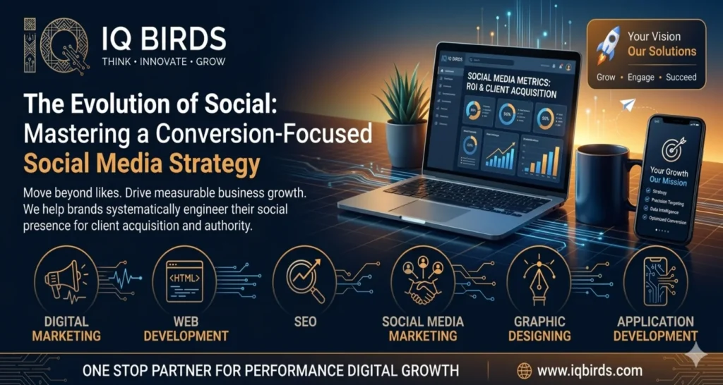 Conversion-focused social media strategy