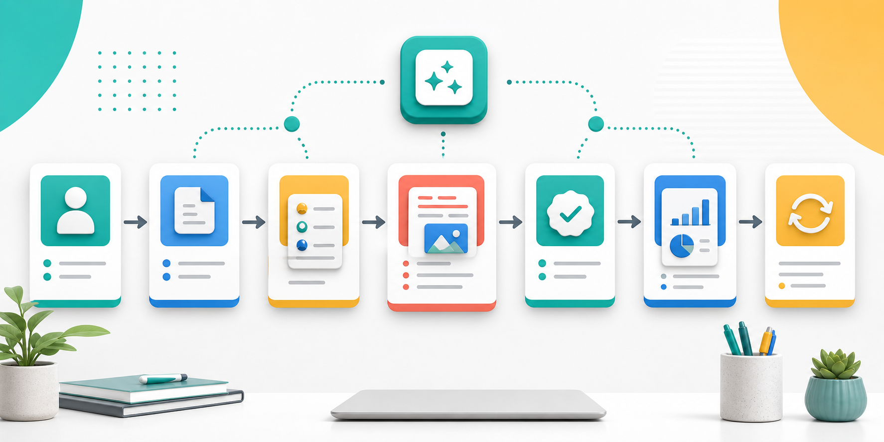 AI agency automation workflow from lead intake brief tasks content approval reporting and renewal