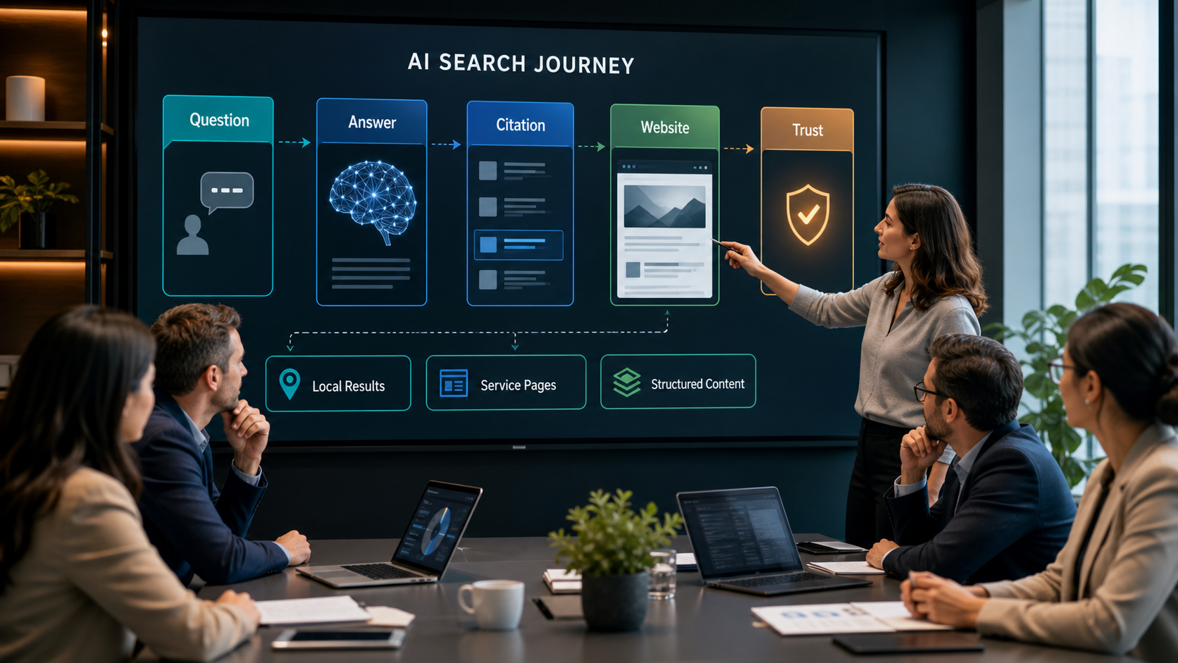 Why AI Search Is Reshaping Business Websites